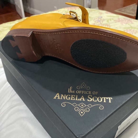 The Office of Angela Scott Mr Georgie Size 39 Color Saffron- NEW!!!! - Picture 2 of 5